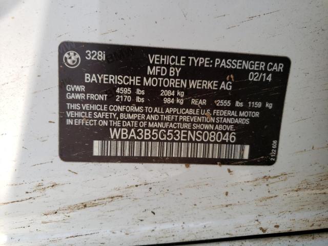WBA3B5G53ENS08046 BMW 328 Xi Sulev