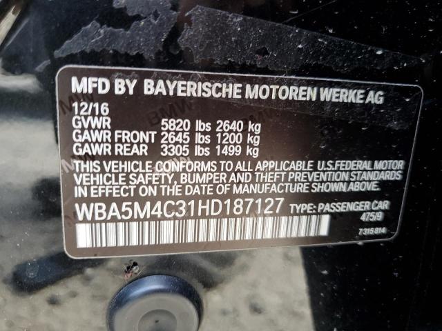 WBA5M4C31HD187127 BMW 535 XIGT