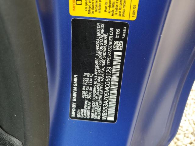 WBS53AZ05MCG66129 BMW M4