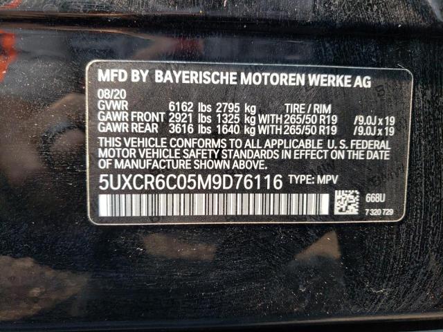 5UXCR6C05M9D76116 BMW X5 Xdrive40i