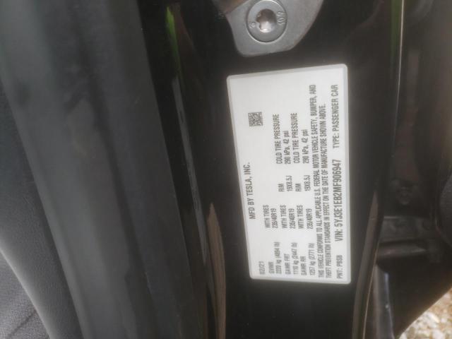 5YJ3E1EB2MF906947 Tesla MODEL 3