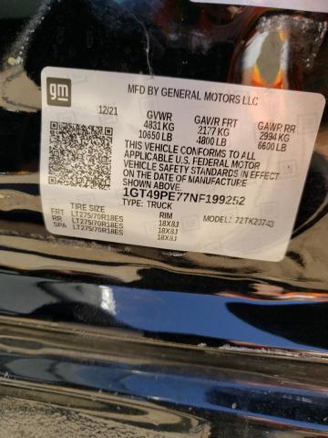 1GT49PE77NF199252 GMC Sierra K2500 At4