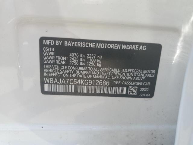 WBAJA7C54KG912686 BMW 530 XI