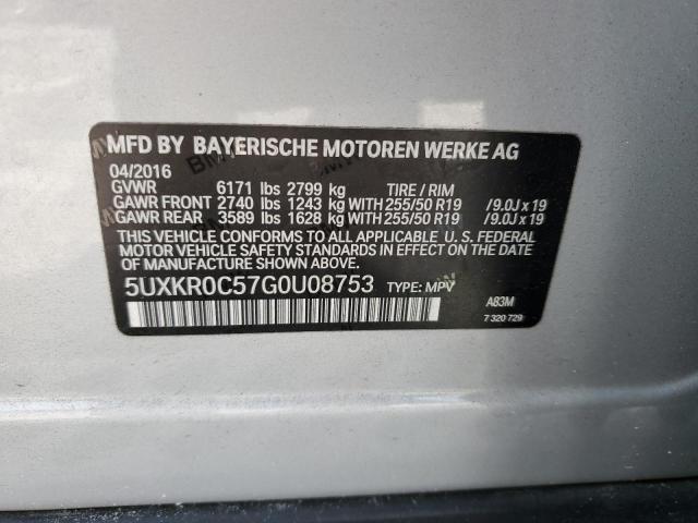 5UXKR0C57G0U08753 BMW X5 Xdrive35i