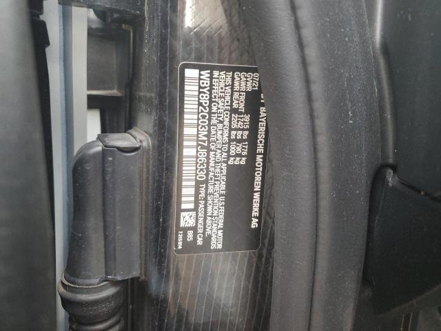 WBY8P2C03M7J86330 BMW I3 Bev