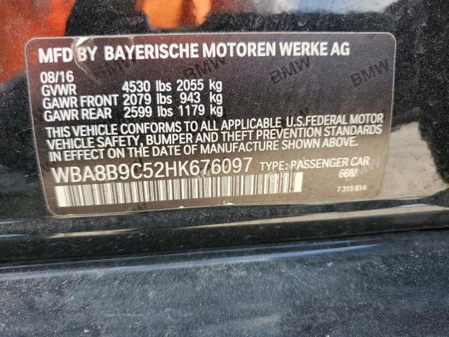 WBA8B9C52HK676097 BMW 330 I