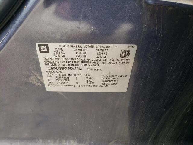 2GKFLWEKXE6246913 GMC Terrain Sle