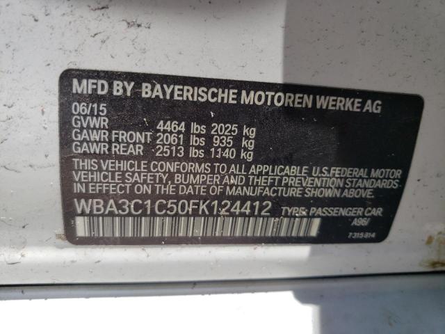 WBA3C1C50FK124412 BMW 328 I Sulev