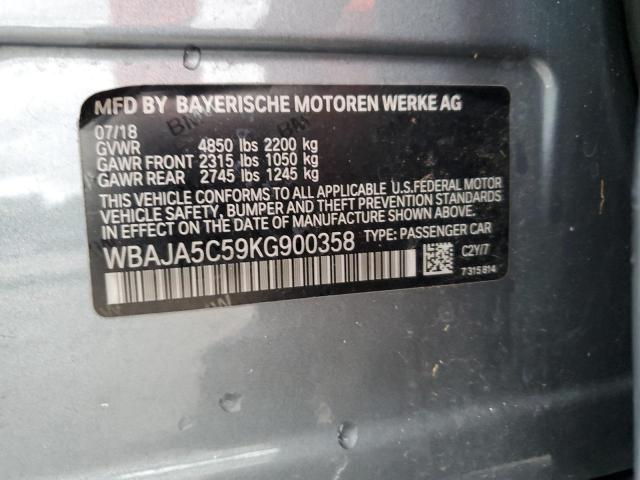 WBAJA5C59KG900358 BMW 530 I