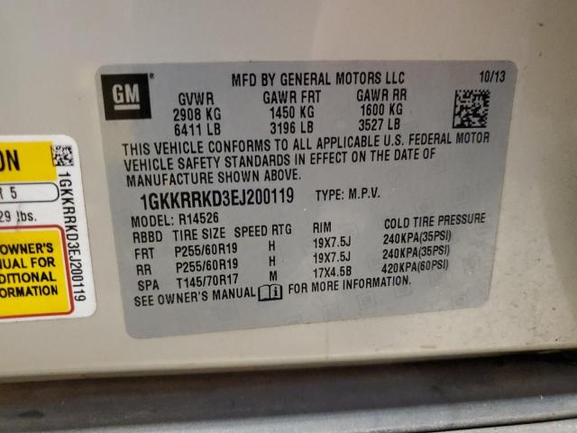1GKKRRKD3EJ200119 GMC Acadia Slt-1