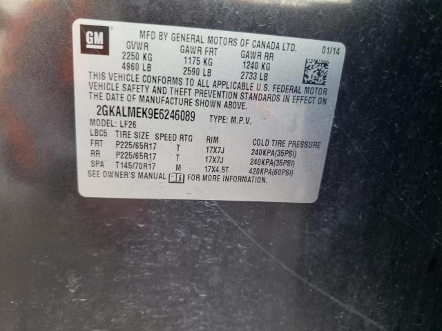 2GKALMEK9E6246089 GMC Terrain Sle