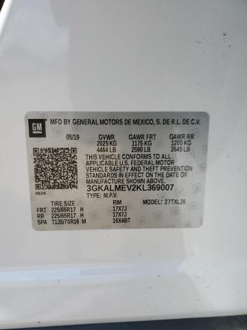 3GKALMEV2KL369007 GMC Terrain Sle