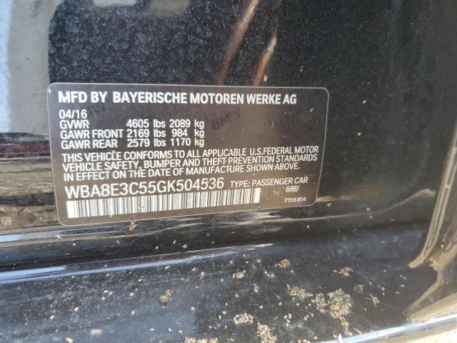 WBA8E3C55GK504536 BMW 328 Xi Sulev