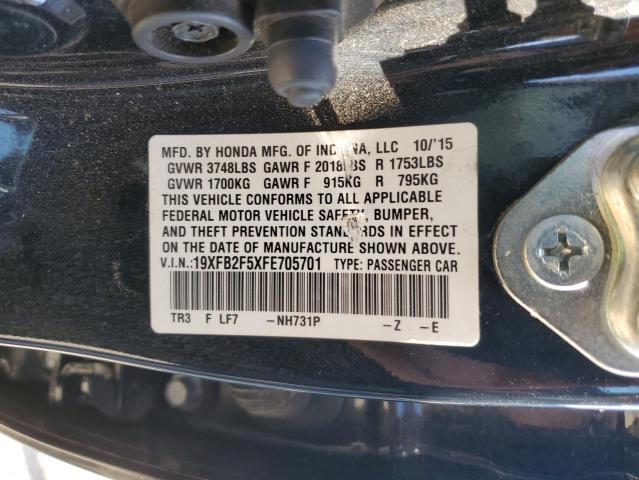 19XFB2F5XFE705701 Honda Civic Lx