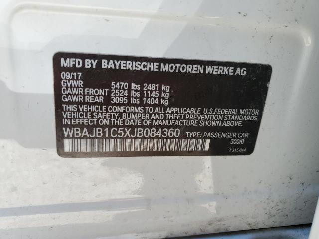 WBAJB1C5XJB084360 BMW 530XE