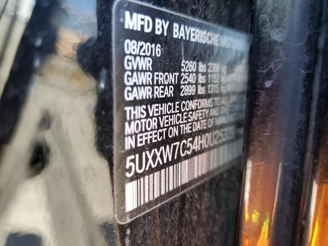 5UXXW7C54H0U25339 BMW X4 Xdrivem40i