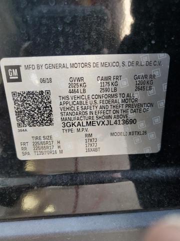 3GKALMEVXJL413690 GMC Terrain Sle