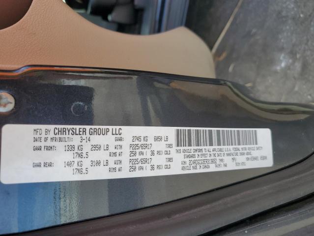 2C4RDGCG3ER313652 Dodge Grand Caravan Sxt