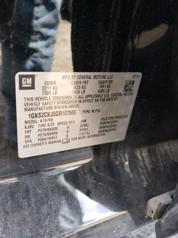 1GKS2CKJ5GR107565 GMC YUKON DENALI