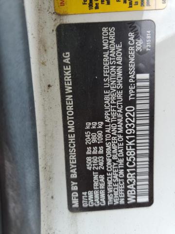 WBA3R1C58FK193220 BMW 435 I