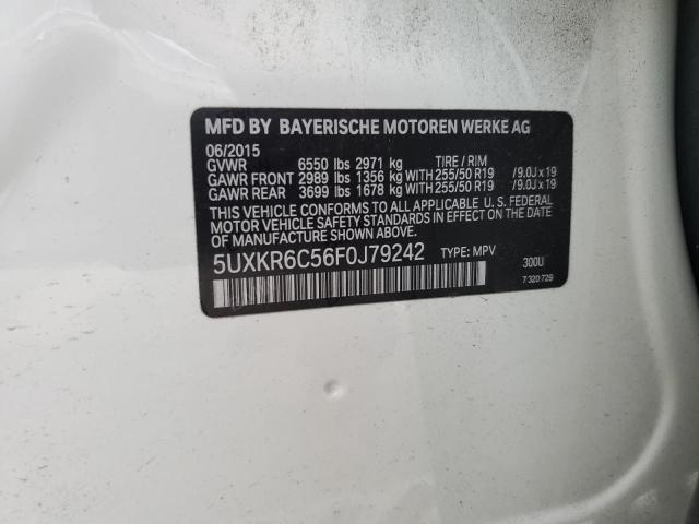 5UXKR6C56F0J79242 BMW X5 Xdrive50i
