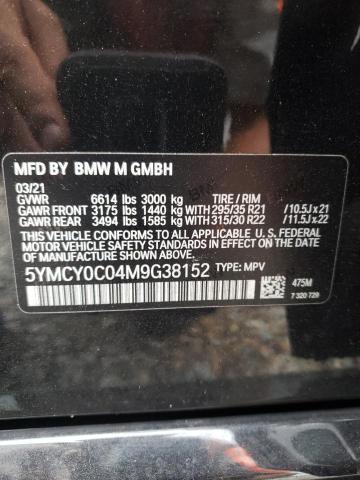 5YMCY0C04M9G38152 BMW X6 M
