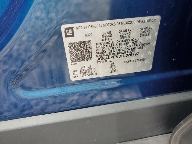 3GKALPEV3LL326797 GMC Terrain Slt