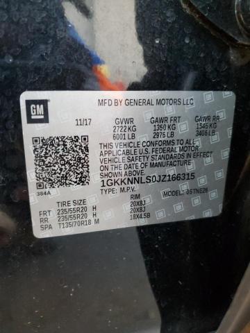 1GKKNNLS0JZ166315 GMC Acadia Slt-2
