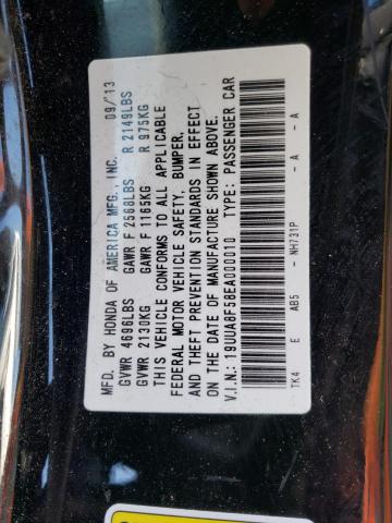 19UUA8F58EA000010 Acura TL TECH
