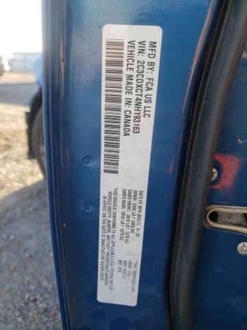 2C3CDXCT4NH193163 Dodge CHARGER R/T