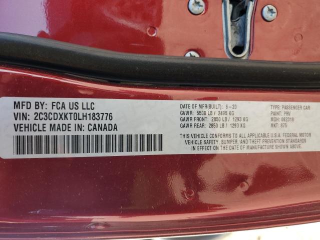 2C3CDXKT0LH183776 Dodge Charger Police