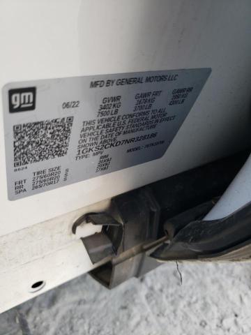 1GKS2CKD7NR328186 GMC Yukon At4