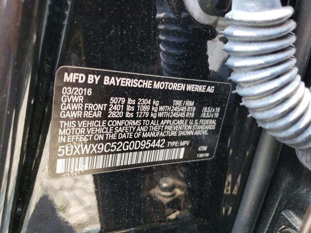 5UXWX9C52G0D95442 BMW X3 Xdrive28i