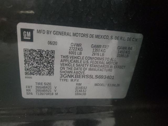 3GNKBERS5LS693401 Chevrolet BLAZER RS