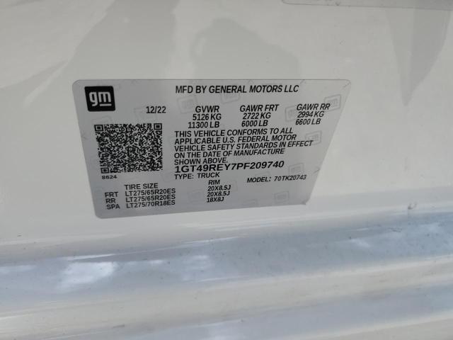 1GT49REY7PF209740 GMC Sierra K2500 Denali