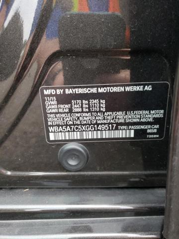 WBA5A7C5XGG149517 BMW 528 XI