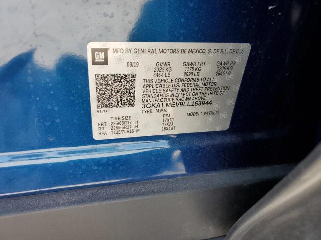 3GKALMEV9LL163944 GMC Terrain Sle