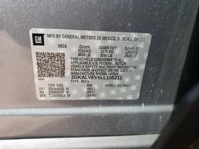 3GKALVEV6LL155211 GMC Terrain Slt