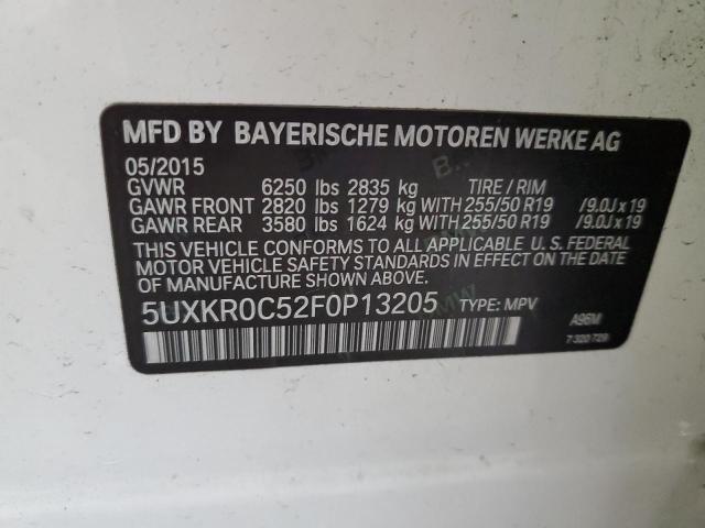 5UXKR0C52F0P13205 BMW X5 Xdrive35i