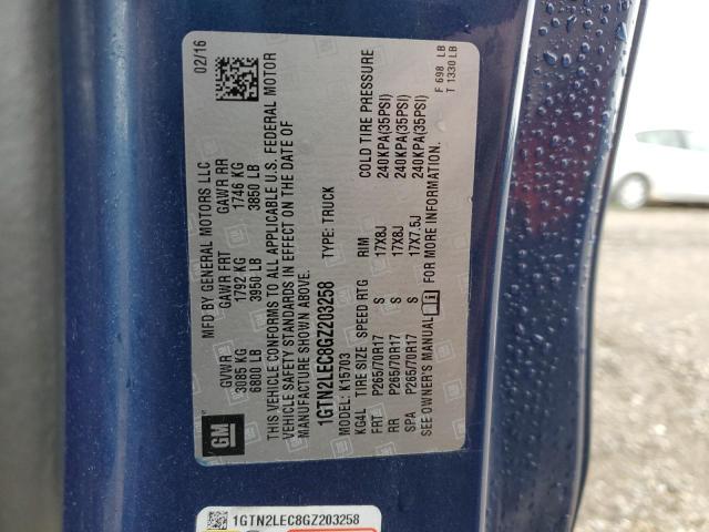 1GTN2LEC8GZ203258 GMC Sierra K1500