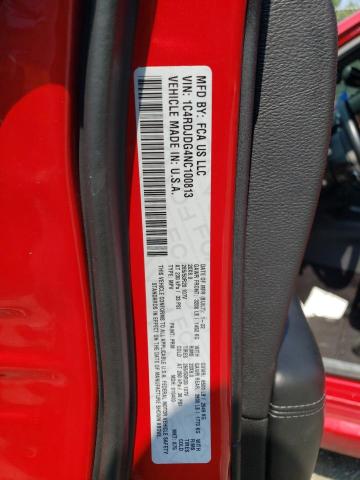 1C4RDJDG4NC100813 Dodge DURANGO GT