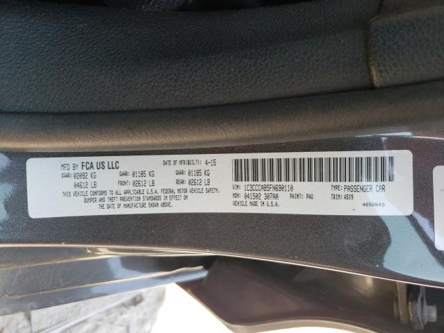 1C3CCCAB5FN690110 Chrysler 200 Limited