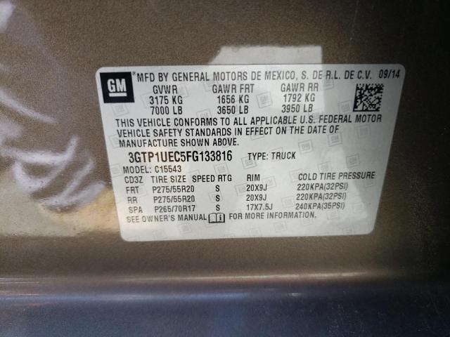 3GTP1UEC5FG133816 GMC Sierra C1500 Sle