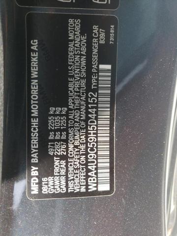 WBA4U9C59H5D44152 BMW 430xi
