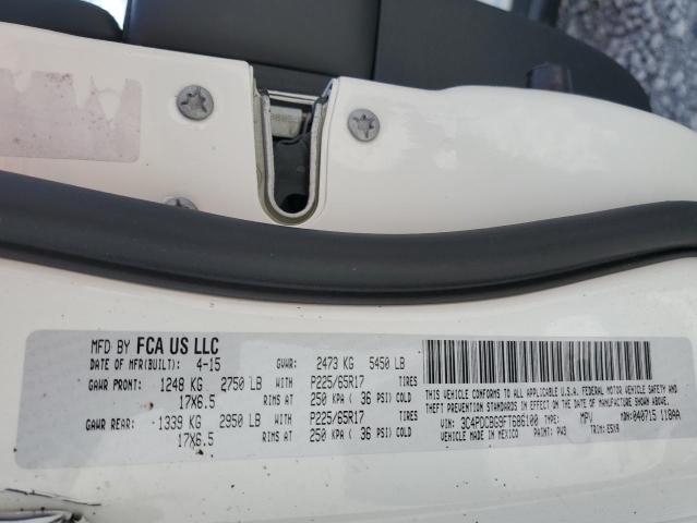 3C4PDCBG9FT686100 Dodge Journey Sxt