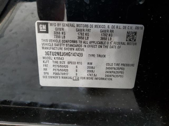 3GTU2NEJ6HG147439 GMC Sierra K1500 Slt