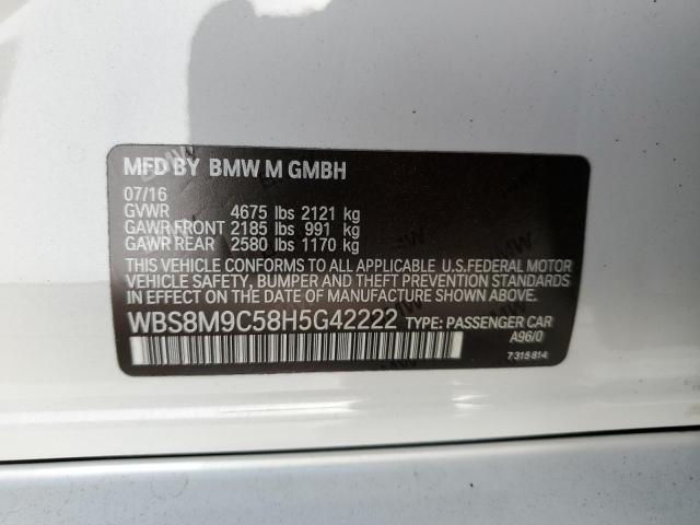 WBS8M9C58H5G42222 BMW M3