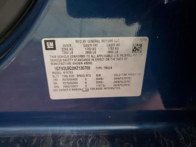 1GTV2LEC0HZ136768 GMC Sierra K1500