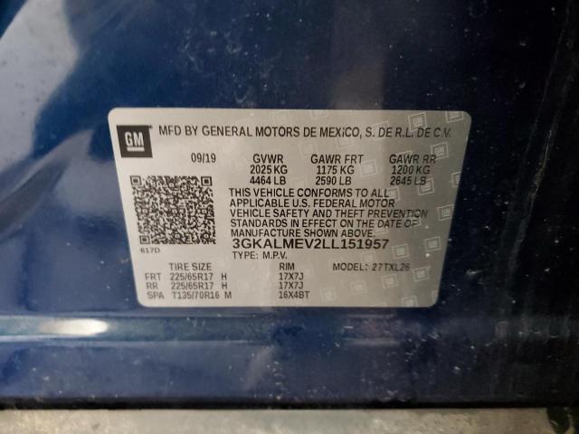 3GKALMEV2LL151957 GMC Terrain Sle