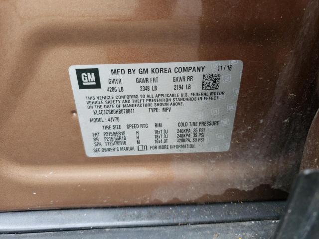 KL4CJCSB0HB078041 Buick Encore Essence